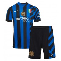 Inter Milan Federico Dimarco #32 Koti Peliasu Lasten 2024-25 Lyhythihainen (+ Lyhyet housut)